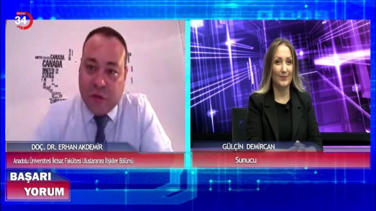 3D Festival Project Coordinator Erhan Akdemir Presented Our Festival on Channel 34